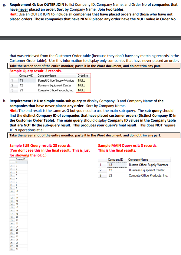 time tblAddress AddressID tblCompany CompanylD CompanyName BillingAddressID IsCustomer CustomerVenderSince DateLastModified tblProduct 9