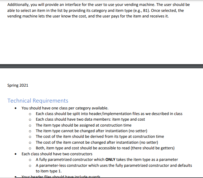write the code in C++. Thank you. Problem Description You are in