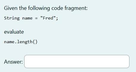 spaces and do not use any quotation marks. Ans' Given the following
