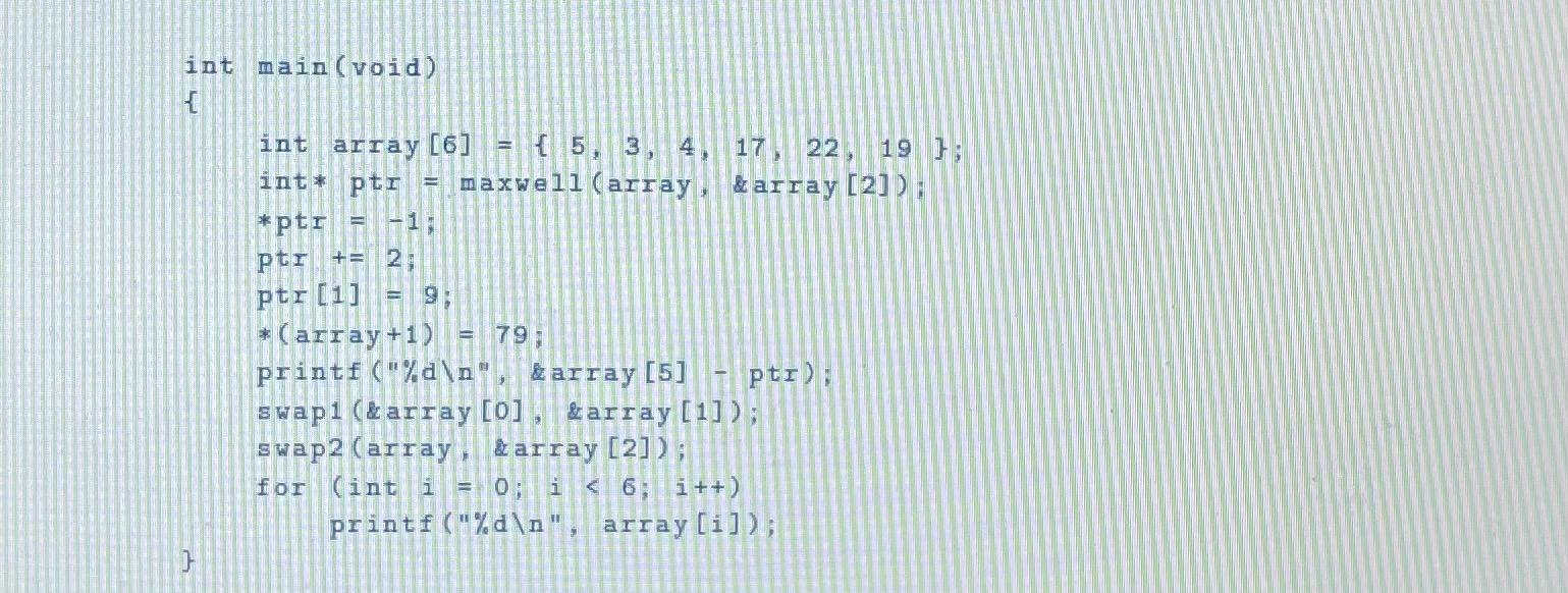 why? Be sure to explain why each line of output prints the