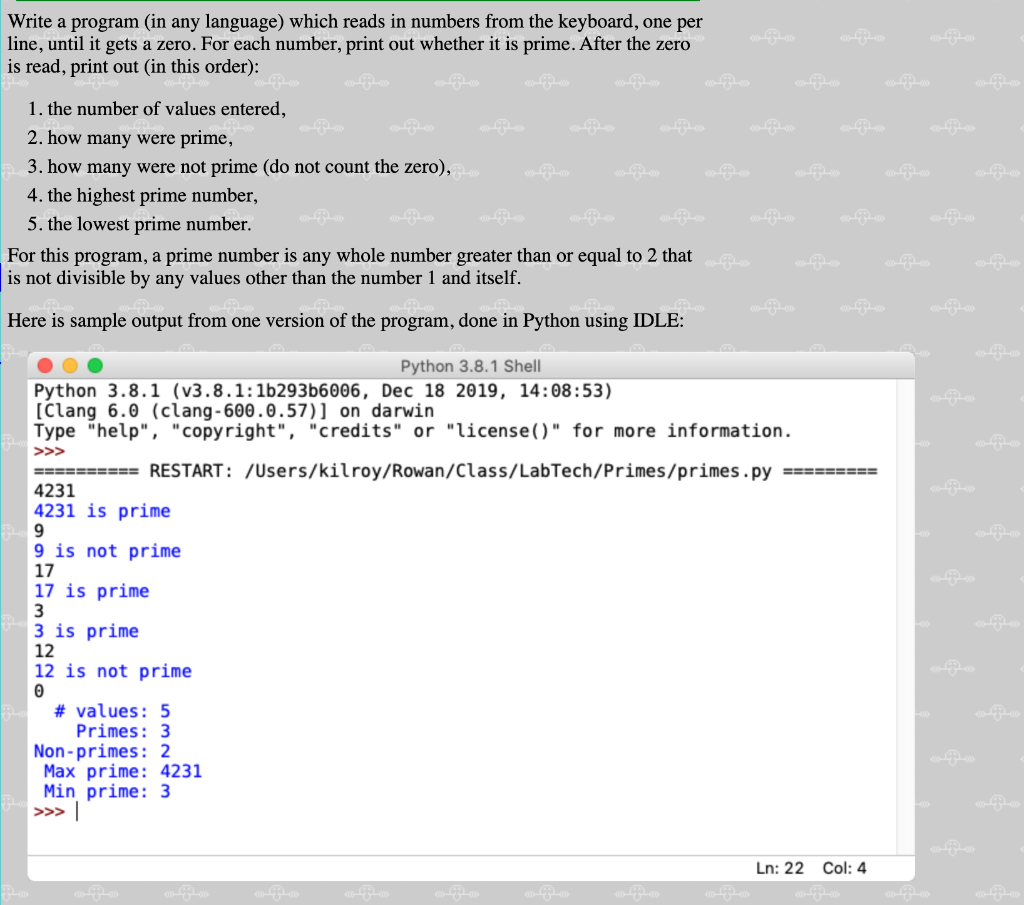 Please use online java compiler. Can be answered in full code Write