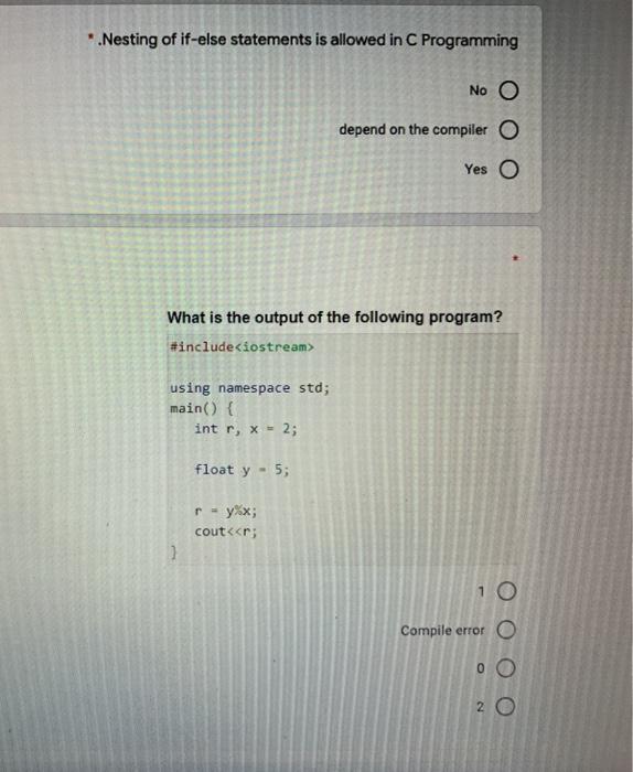 { int a = 1; switch(a) { case 1: cout using namespace