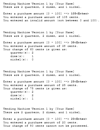 represents an integer test score between 0 and 100and then output an