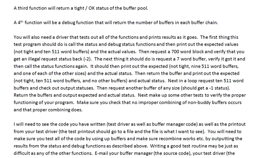 system. This assignment is due June 12, 2017. It will give out