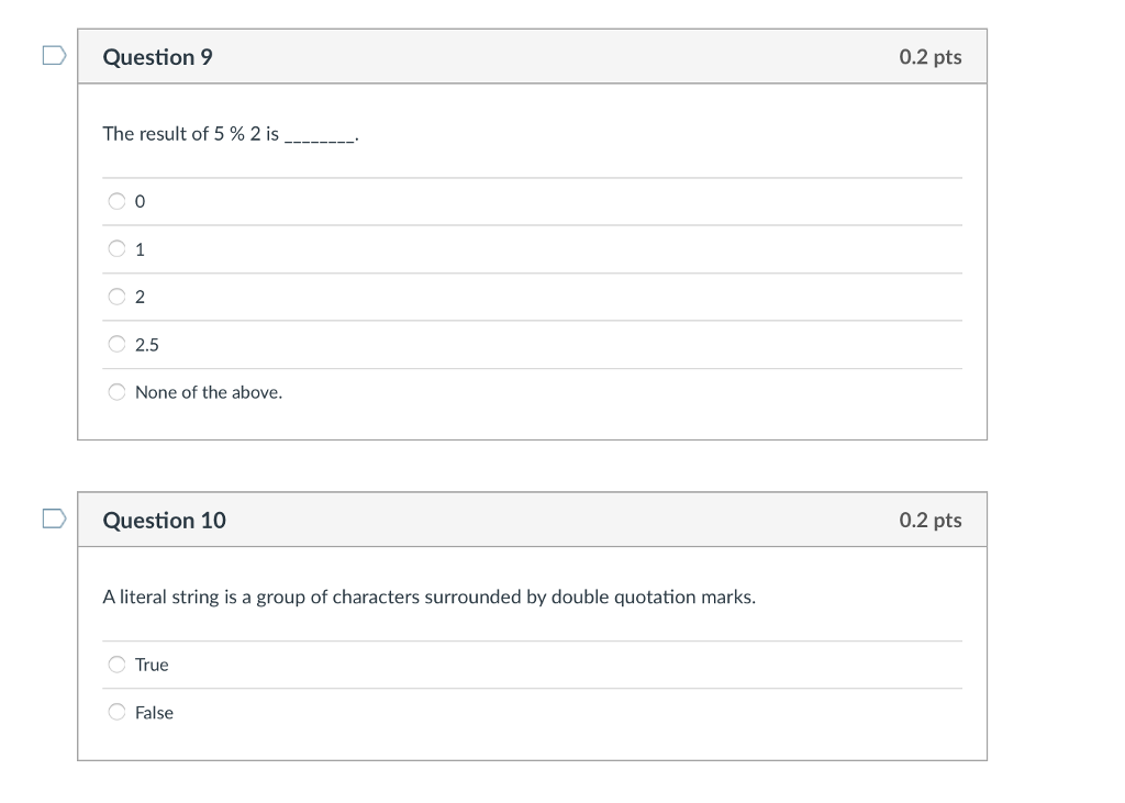 long boo All of the above are primitive types in Java
