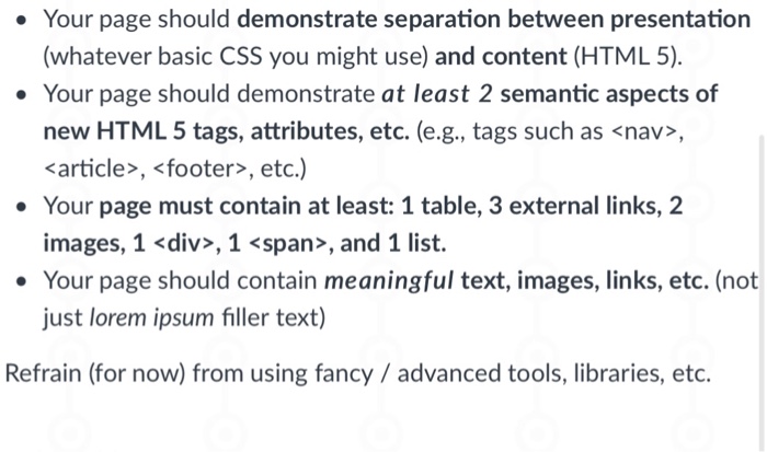  i just need basic a html showing i know how to