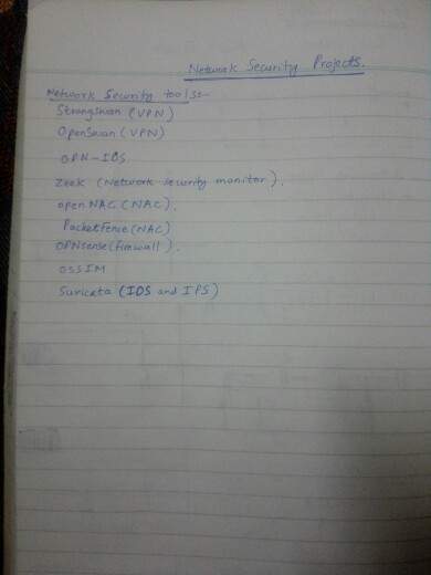which network security tool to choose for network security project? Network Seourthy