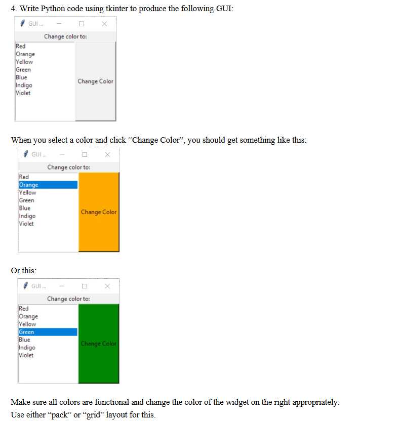 the window, it should look like this: GUI Workbook Hello 131 Class