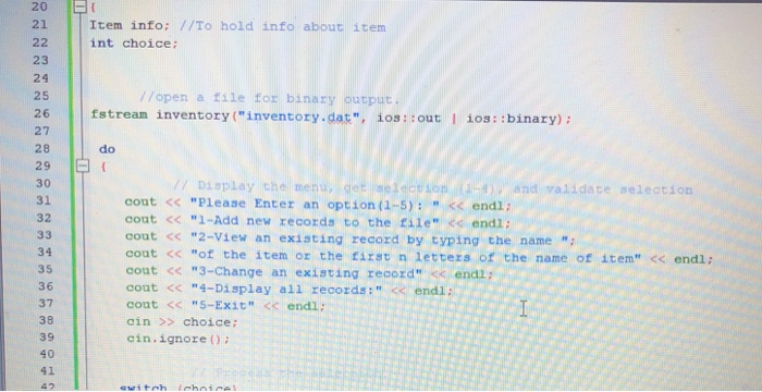 files. Here is what I have done so far. Please help! Thanks