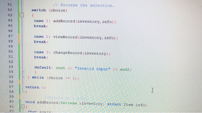 in advance. Part 2: Binary Files Write a program that uses a