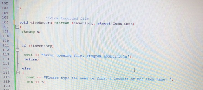 name (string) . Quantity on hand(int) Wholesale cost(double) Retail Cost(double) The program