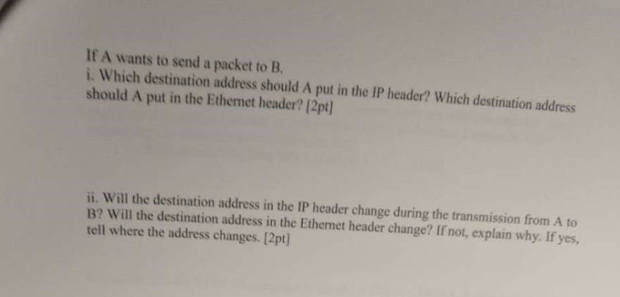 delivery service? [Ipt i. If two computers wan to have reliable delivery
