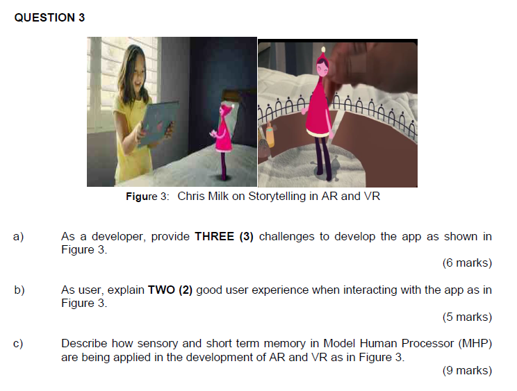 SUBJECT : HUMAN-COMPUTER INTERACTION QUESTION 3 Figure 3: Chris Milk on Storytelling