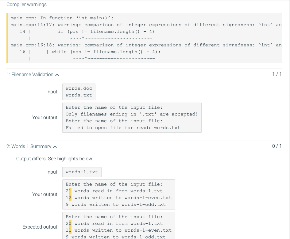 I need help with C++ code can you fix my code? here