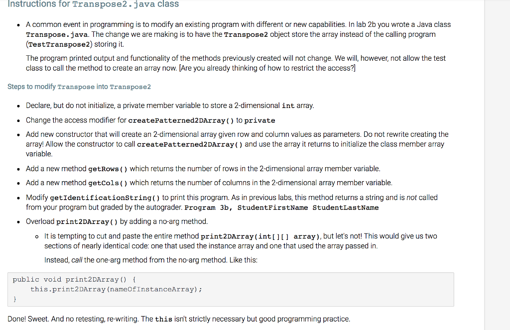 Need help modifying my code in Java, a little confused . thanks.