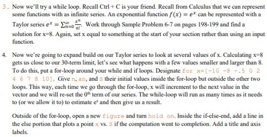  3. Now we'll try a while loop. Recall Ctrl + C