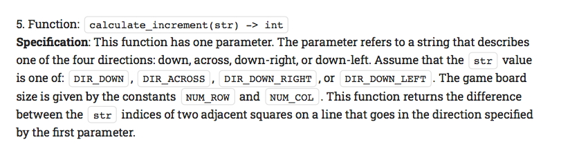 STUCK ON THIS FUNCTION. HOW WOULD I SOLVE IT USING PYTHON??? 5.