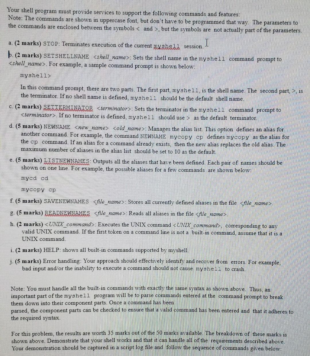 I need help i managed to get setshellname but im having trouble