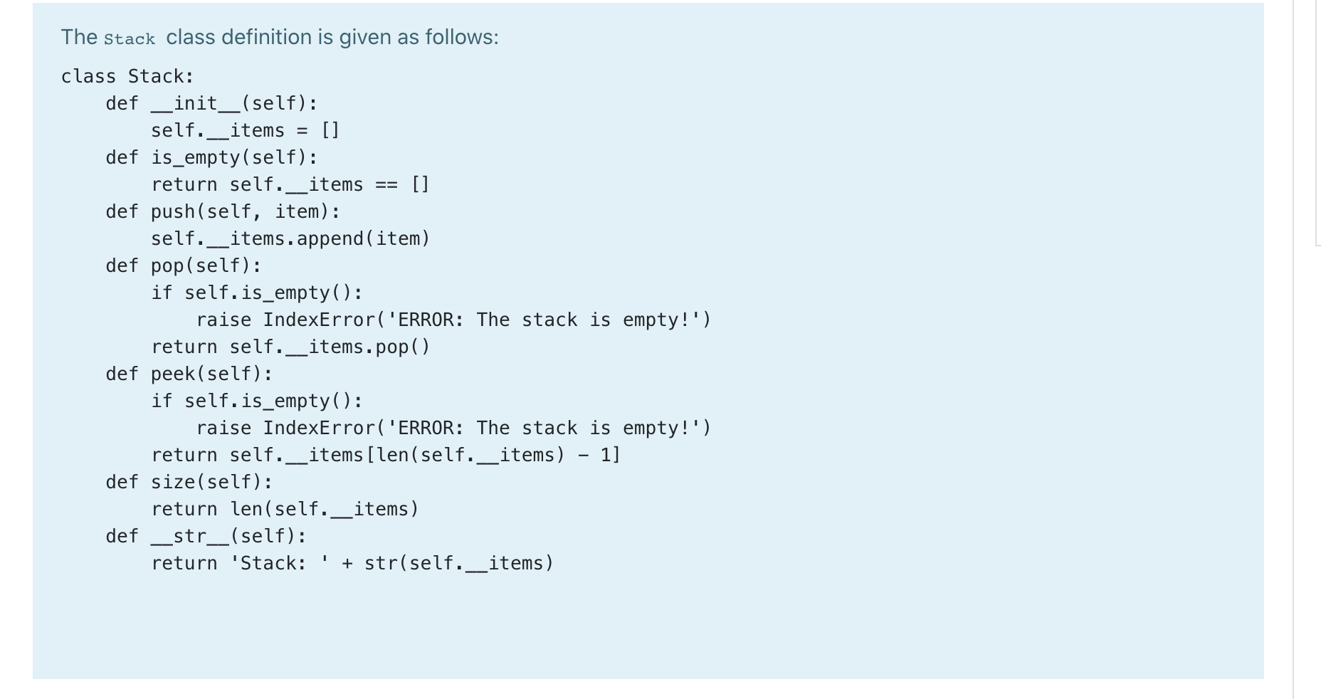 apart of the stack and queue question how ever the question that