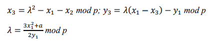  using elliptic curve cryptography technique for public and private key generation.