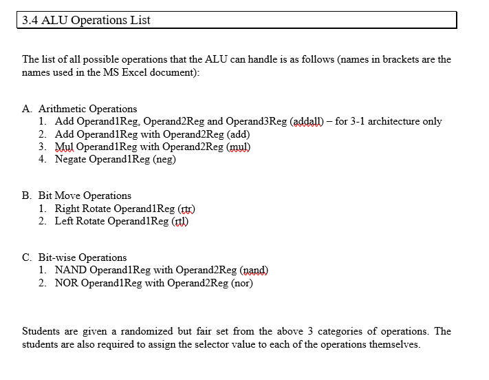 Marks Simulation snaps of the required operations 10 Marks 3.1 Overall Architecture