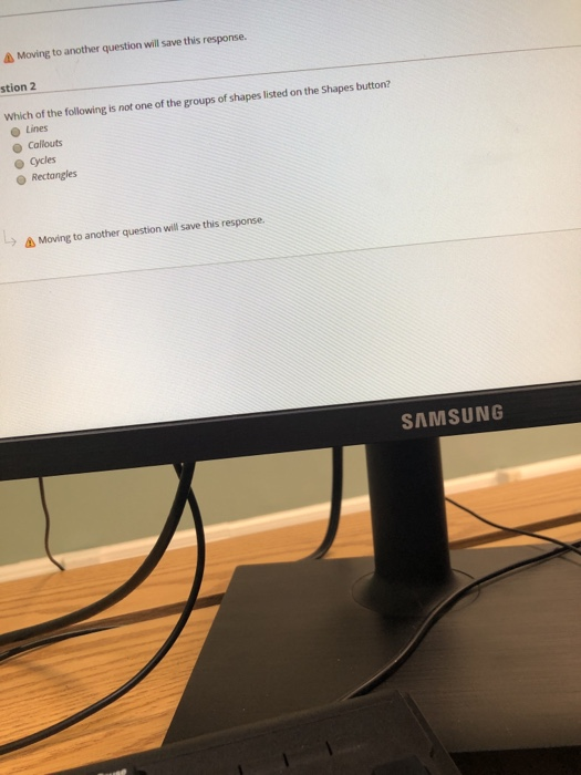  Moving to another question will save this response. stion 2 Which