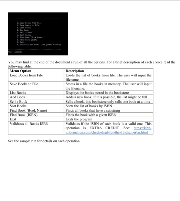 load them into memory and perform some basic operations. This assignment will