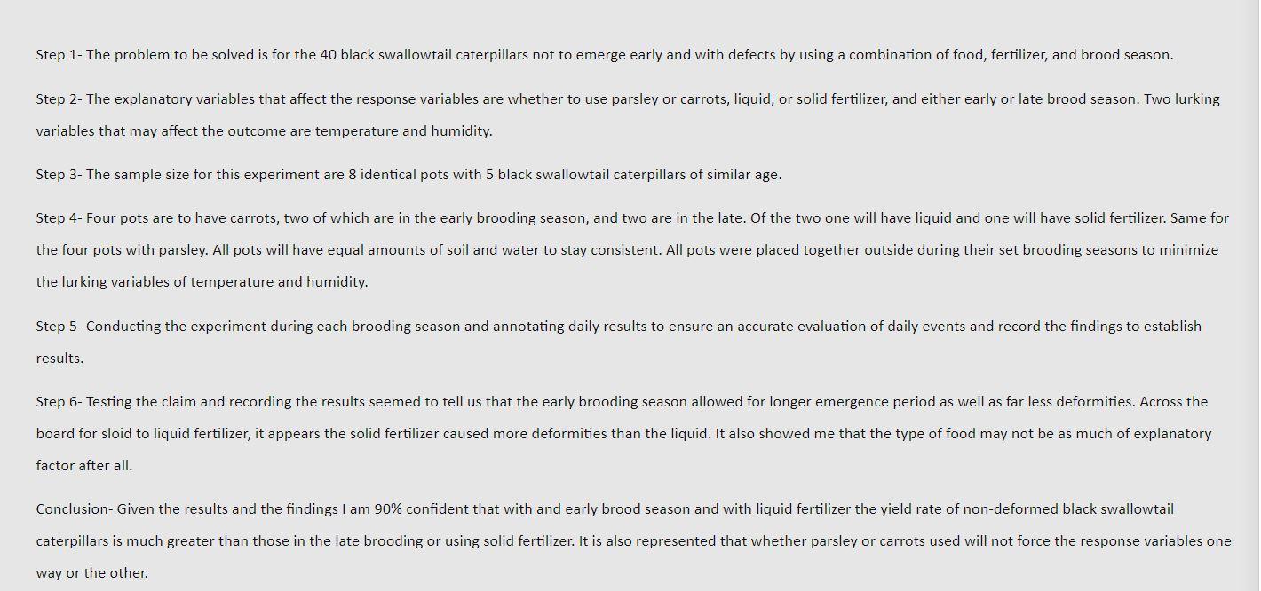 I need some assistance with developing a response to this post according