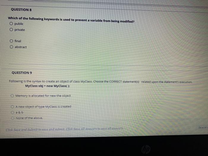 and y values from user. (3 pt) // (iii) Call methods to