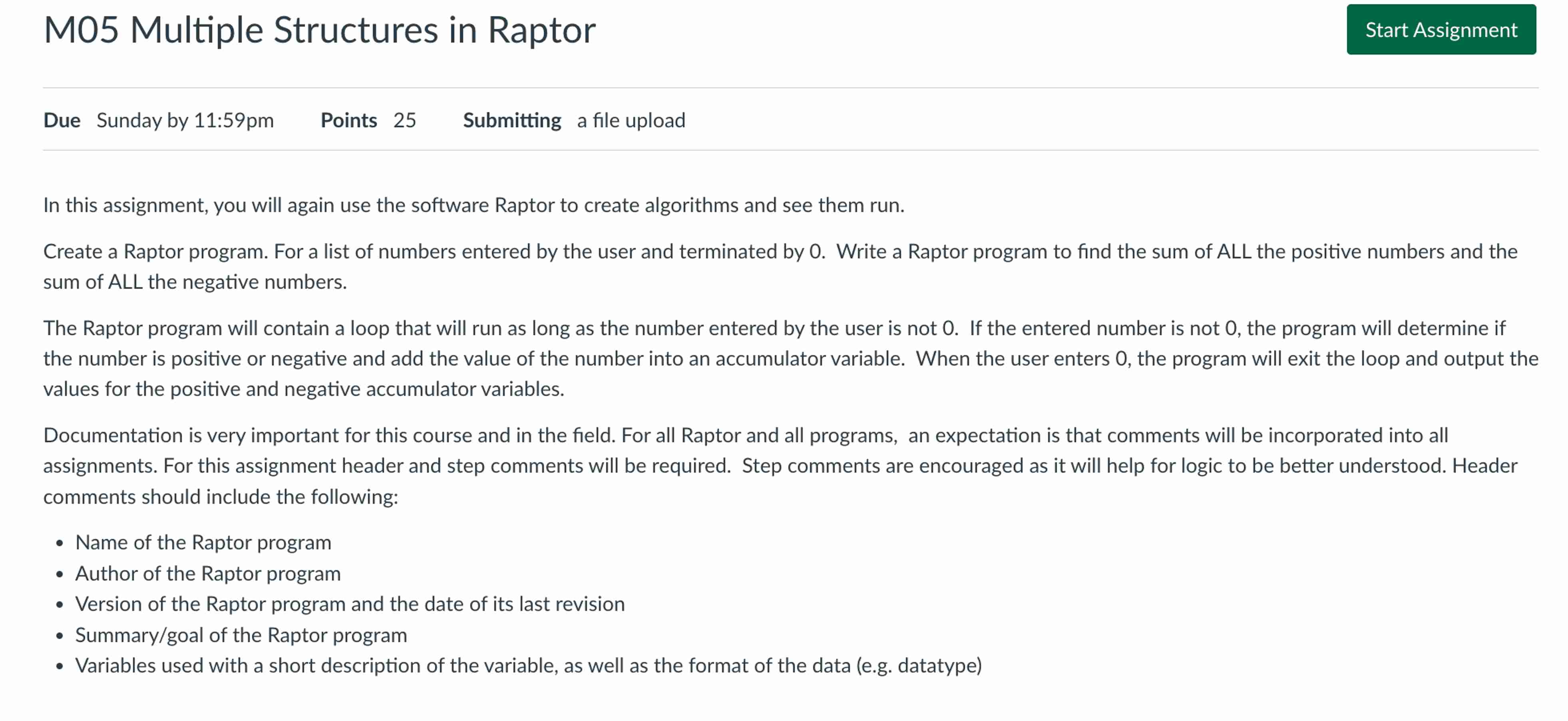  I need some help translating this into a raptor flowchart. 