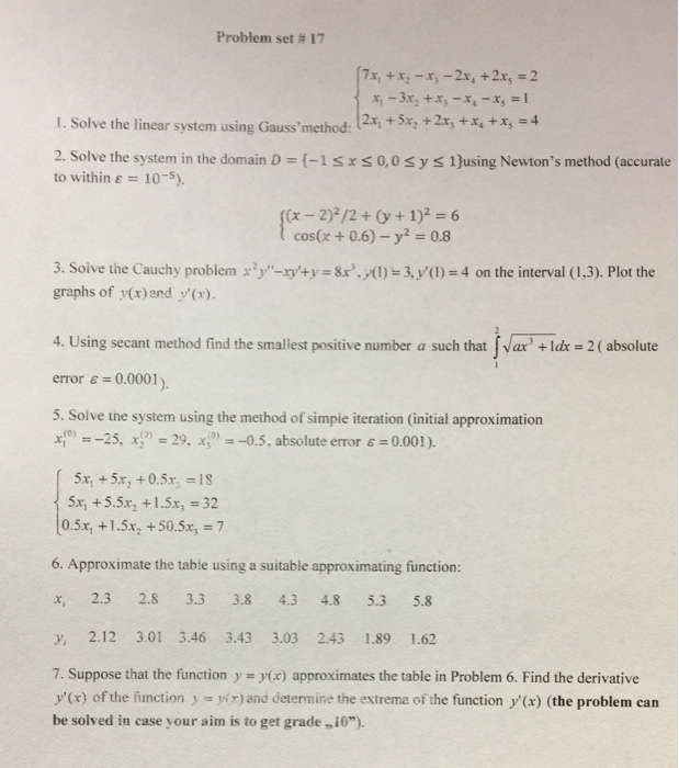 Please solve in MatLab application. I need solutions/code that I can run