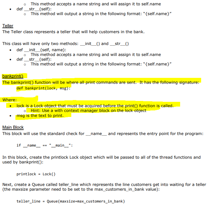 print commands are sent. I am stuck with the lock that is