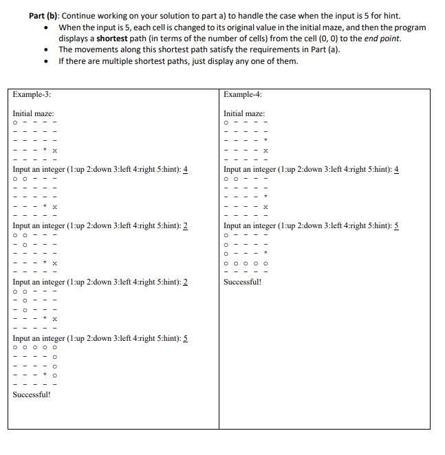 a maze using following coordinates. The coordinates of the 25 cells in