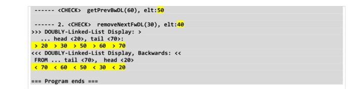 Each node in Doubly-Linked-List has two links: one for the next node