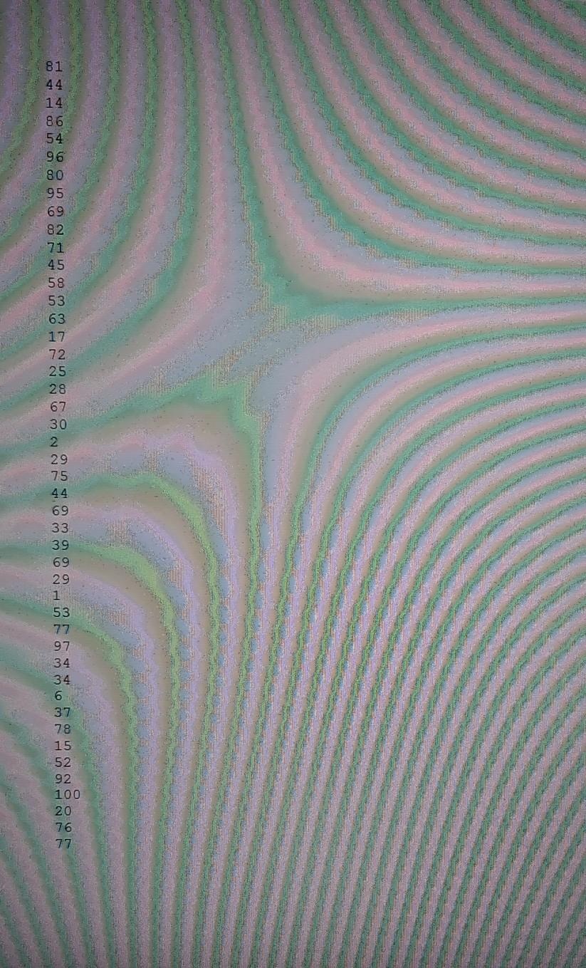 (textfile1.txt, textfile2.txt . textfile3.txt ) that contain the same numbers but use