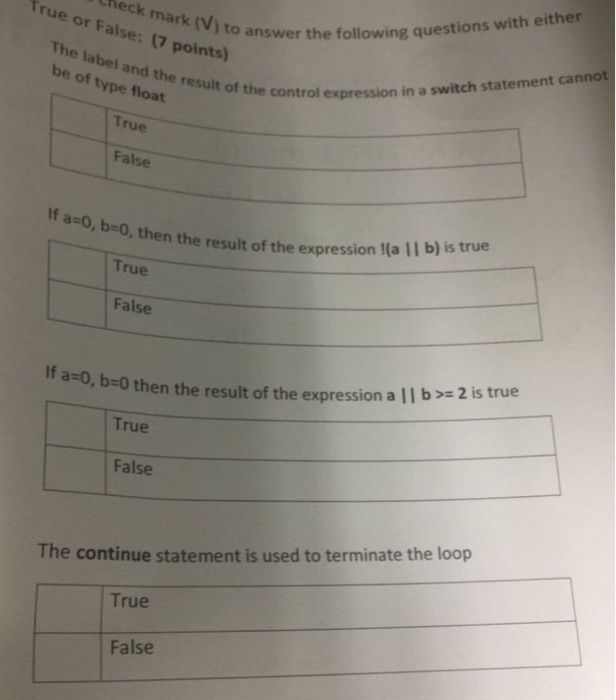  I need the answer in C++ program The label and the