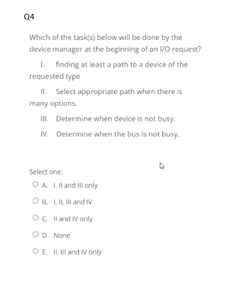 in FIFO order IV. More than one process can enter CS at