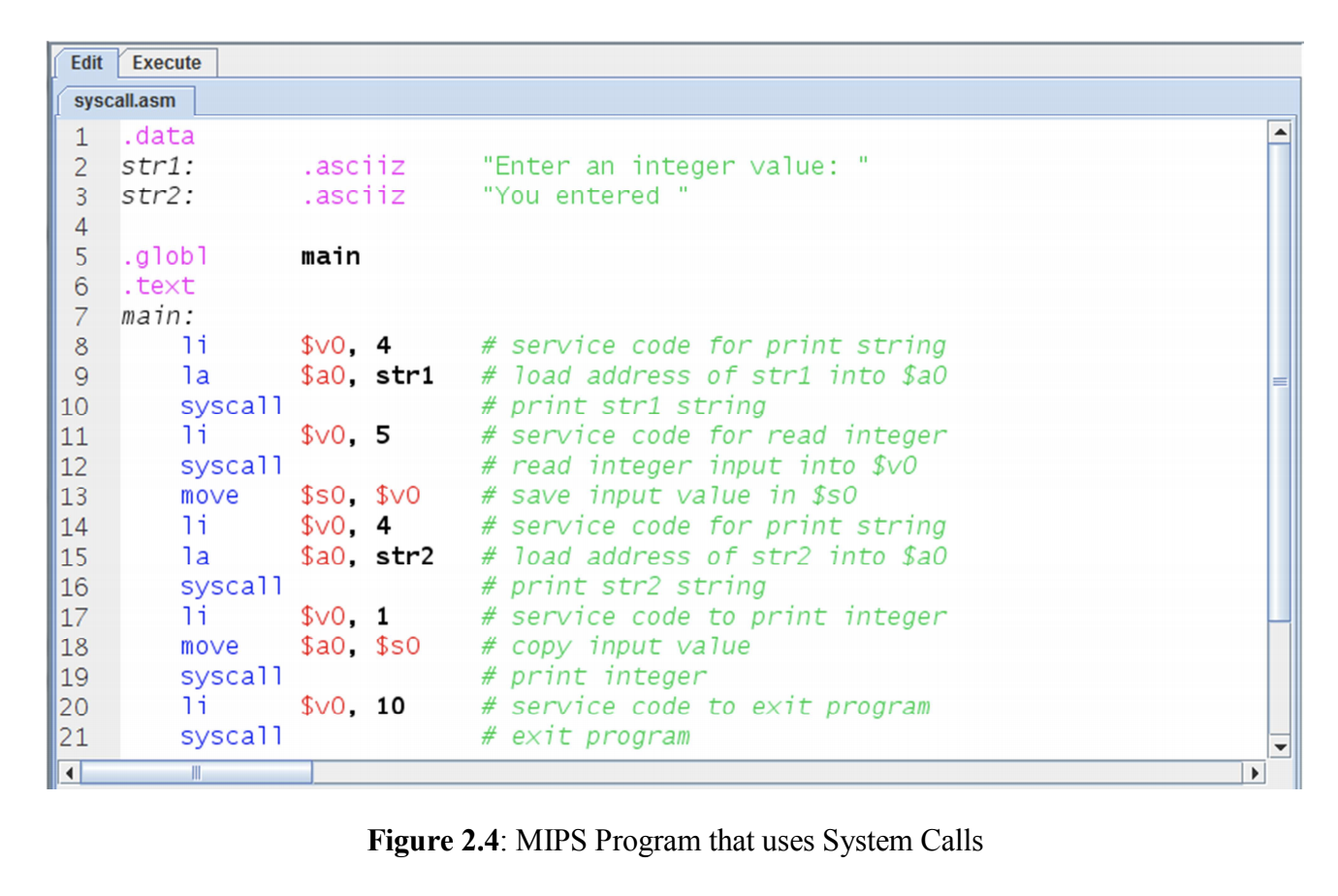 Modify the program shown in Figure 2.4. Ask the user to enter