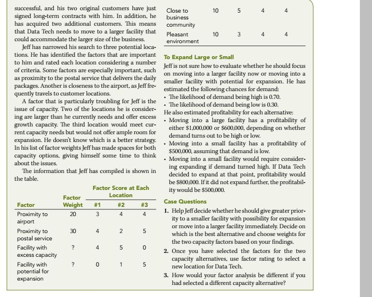 Case: Data Tech, Inc. Data Tech, Inc. is a small but growing
