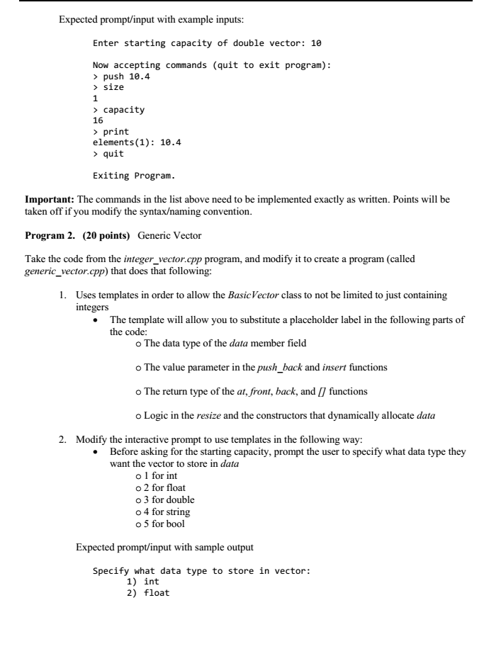 new data. How is this possible? A vector is just an abstraction
