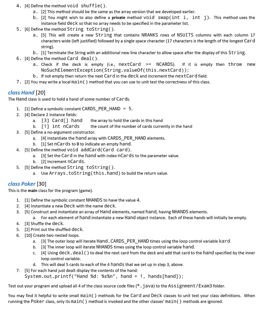 we have been working with the cards program and have developed it