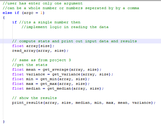 having a difficult time implementing the following code for these two steps: