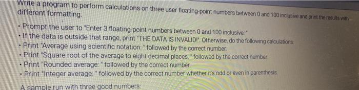  is anyone able to help out? Write a program to perform