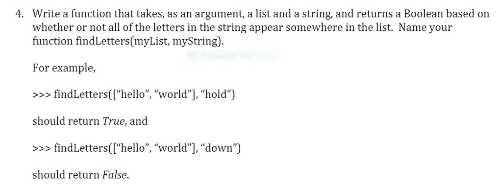 Introductory Python course. Please make answers simple, I'm really unsure of what