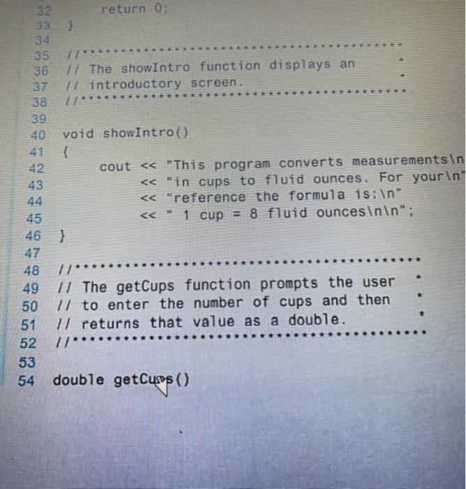 338. Note the algorithm design, the hierarchy chart, the use of functions,