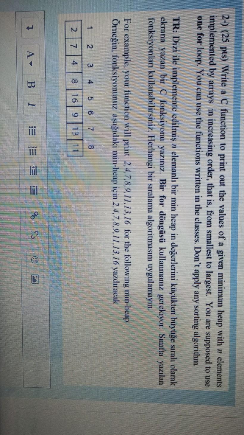  DATA STRUCTURE i need just the function that code works on