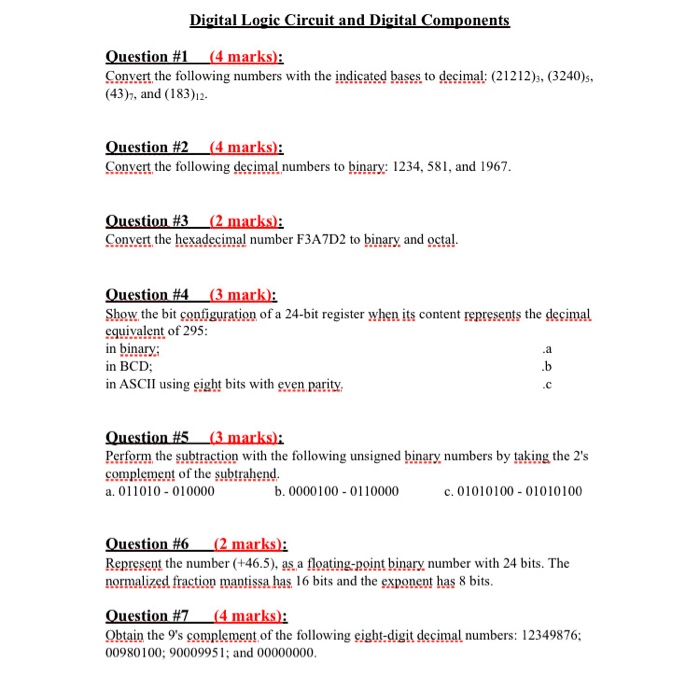  computer Architecture and organization ( in detail please ) Digital Logic