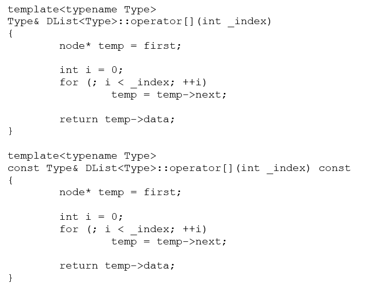 the list. Zero size, no nodes, everything back to the default. So
