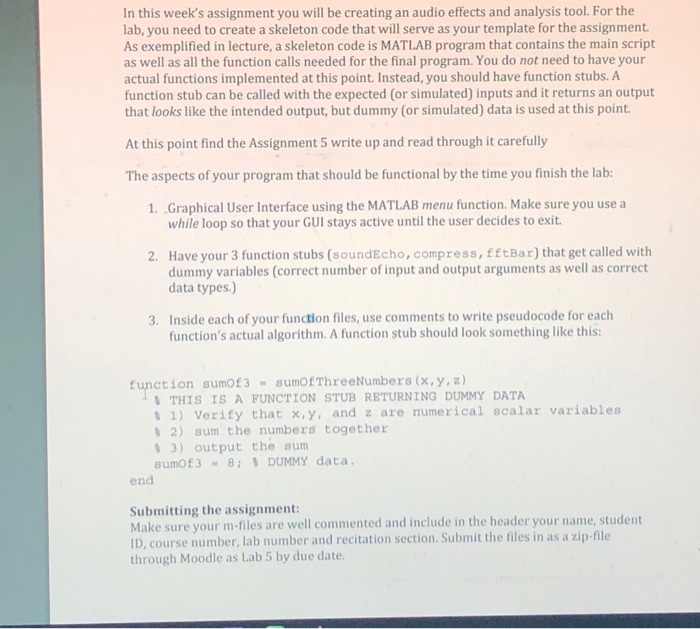  Answer in matlab, do not need the full function just the