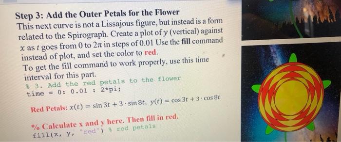 how do i code this section in matlab Step 3: Add the